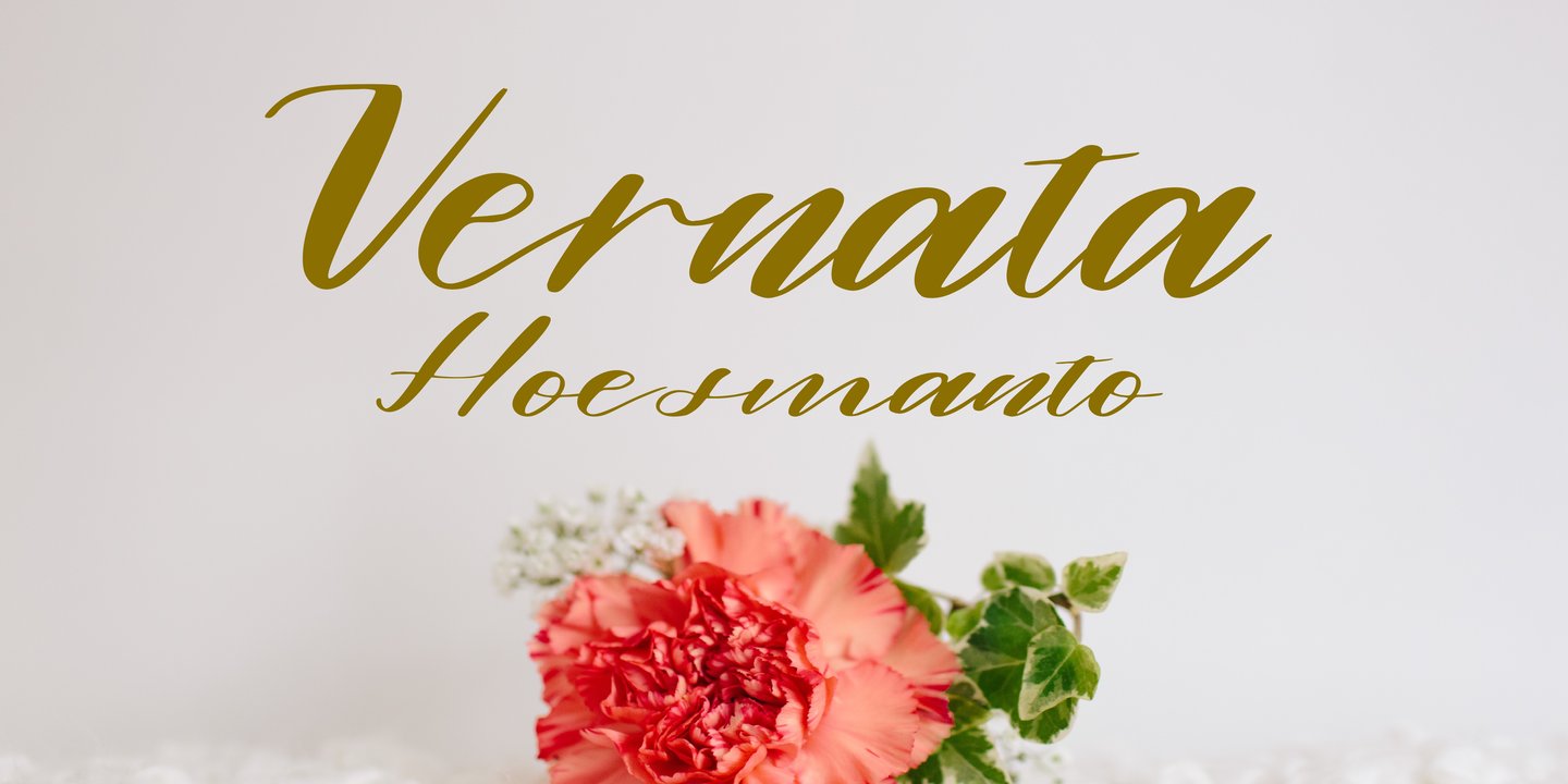 Beispiel einer Alamanda Regular-Schriftart